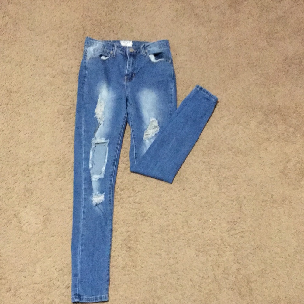 Dark washed jeans